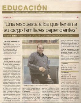 Entrevista Diario Córdoba 3-5-2011